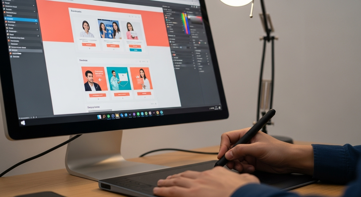 Web Design Workspace